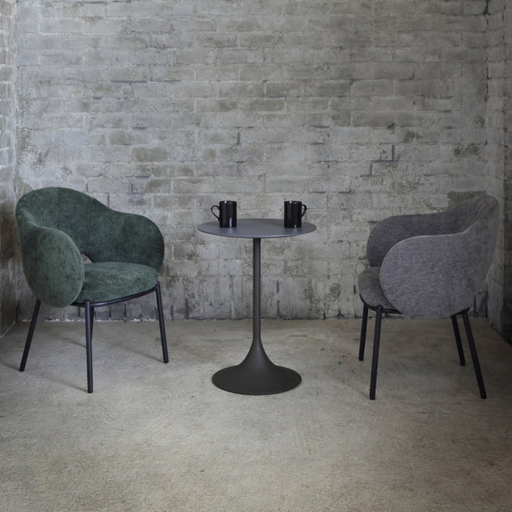 サイドテーブル高さ64.5cm円形TRAM