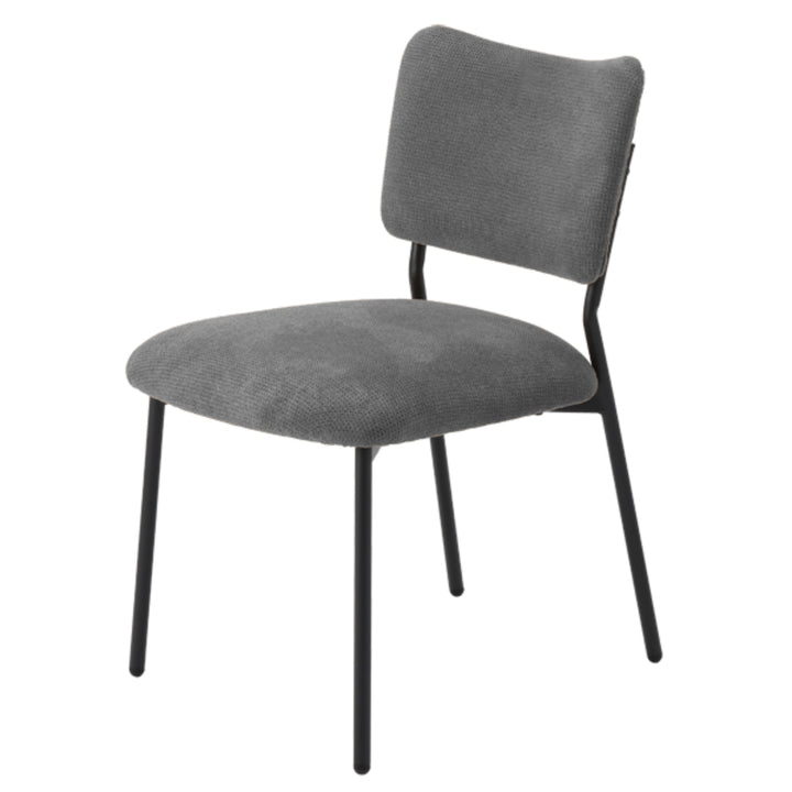 ダイニングチェア座面高43cmCORALファブリック