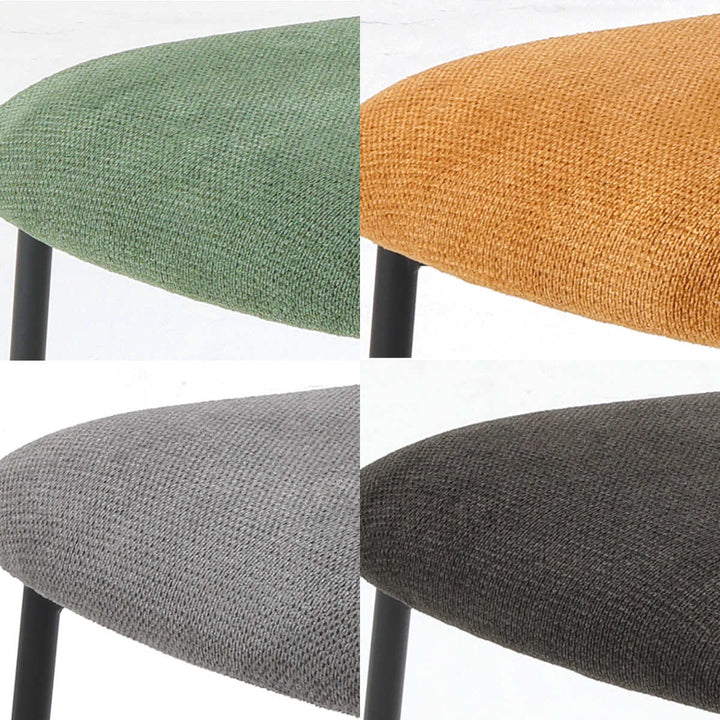 ダイニングチェア座面高43cmCORALファブリック