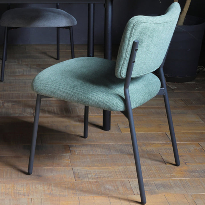 ダイニングチェア座面高43cmCORALファブリック