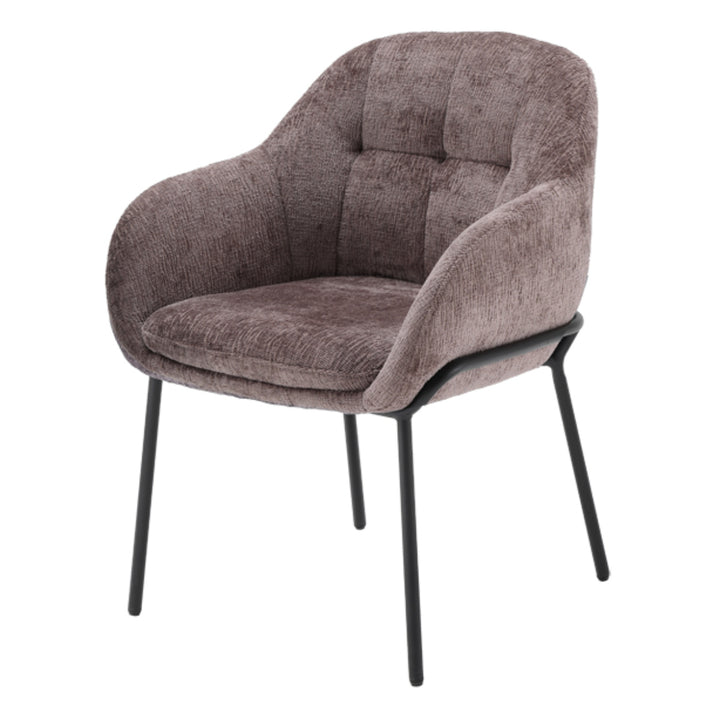 ダイニングチェア座面高45cmTRENCH肘掛け付きファブリック