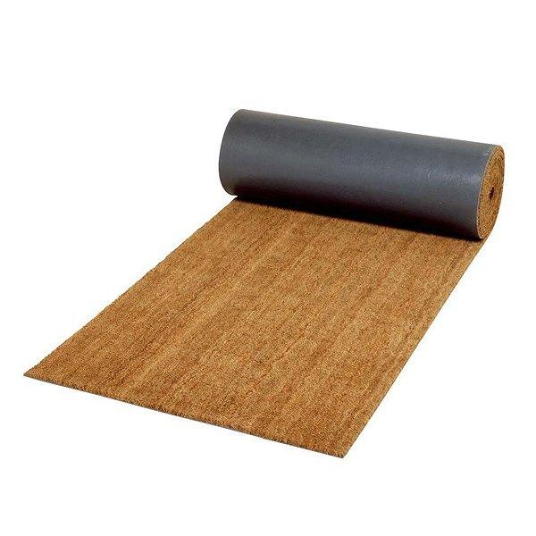 【法人限定】 玄関マット 屋内用 パームマットロール ヤシ繊維 1m×12m巻
