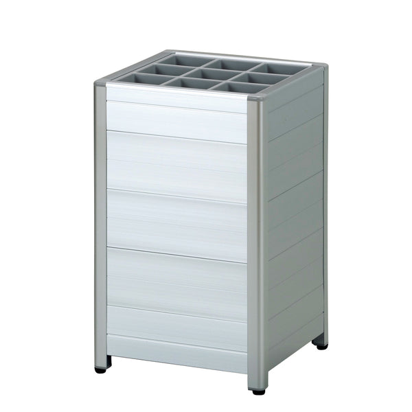 【法人限定】 業務用傘立て 9本立 アルミレインスタンドP