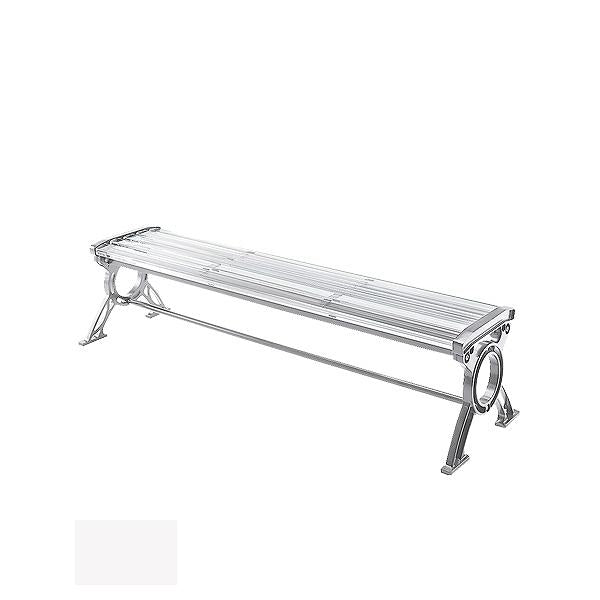 【法人限定】 業務用 屋内外対応エアーベンチ 背なしタイプ 180cm 3～4人掛け用