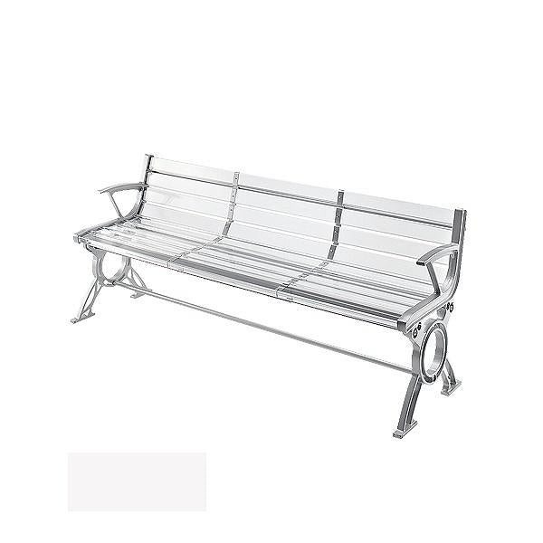 【法人限定】 業務用 屋内外対応エアーベンチ 肘付背付きタイプ 180cm 3～4人掛け用