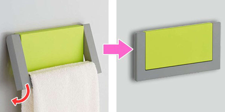 タオル掛けタオルハンガーマグネットホワイト