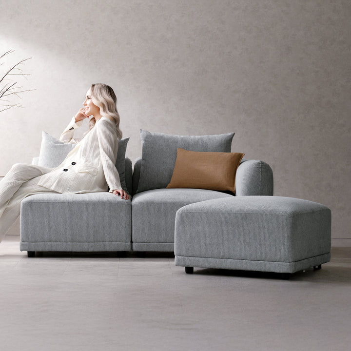 ソファ組み合わせオットマンユニットソファPalu