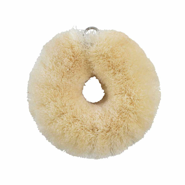 キッチンタワシ亀の子束子白いたわしサイザル麻小