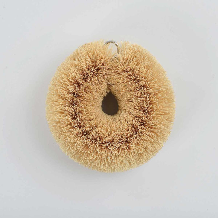 キッチンタワシ亀の子束子白いたわしホワイトパーム小