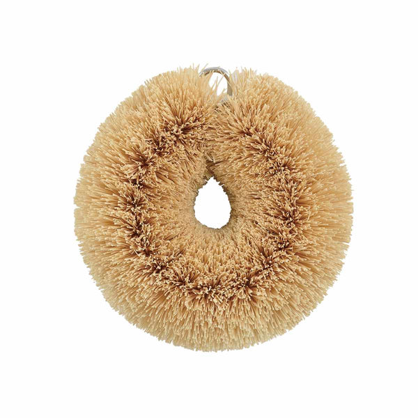 キッチンタワシ亀の子束子白いたわしホワイトパーム小