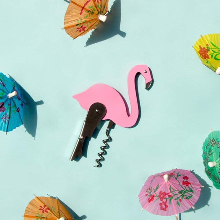 コルクスクリュー＆ボトルオープナーSUCKUKフラミンゴ