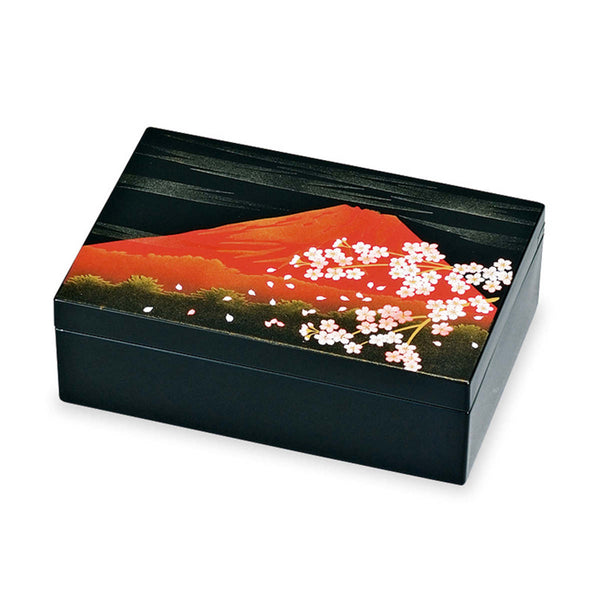 アクセサリーBOX富士さくら山中塗和風小物入れ