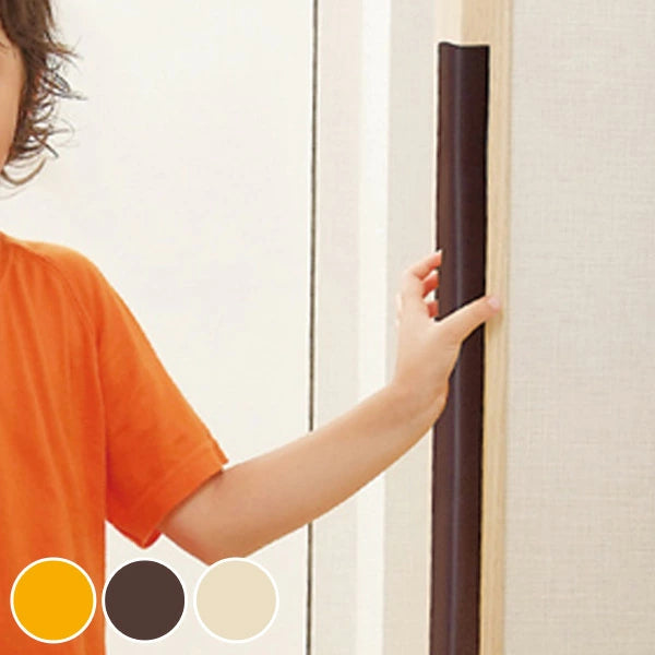 【在庫処分特価】ベビー安心クッション小幅3.1cm×40cmコーナークッションコーナーガード2本入イエロー