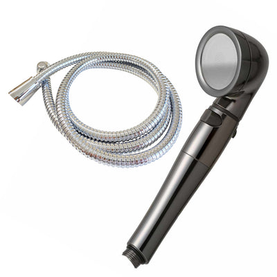 シャワーヘッド 節水 ステンレスホースセット シルクシャワーシリーズ 04タイプ