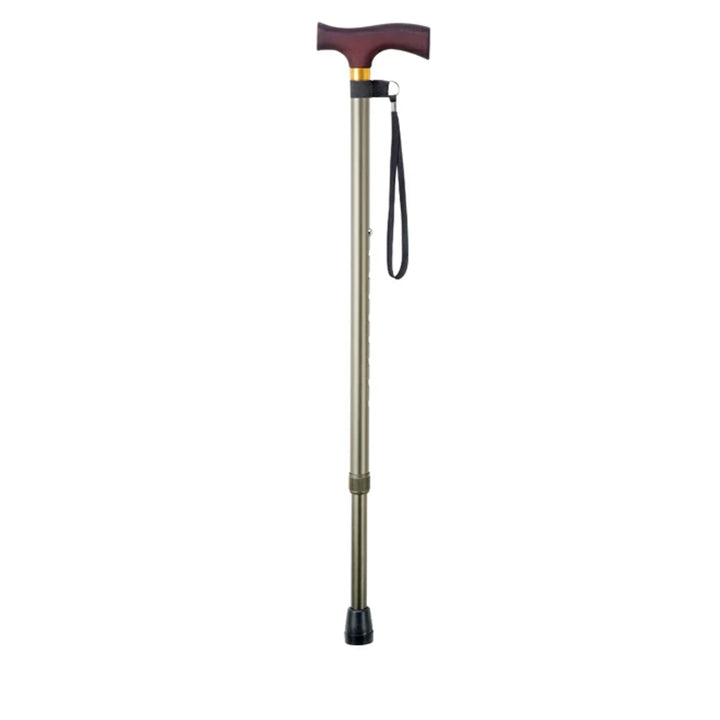 杖ステッキ伸縮杖エコノミーステッキアルミ製太身OT-002