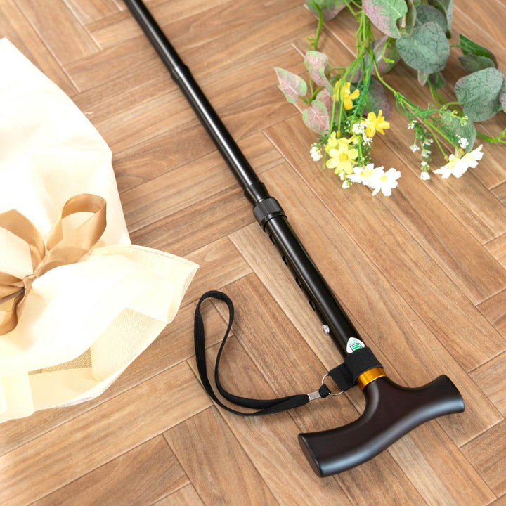 杖折りたたみエコノミーステッキ折りたたみ杖アルミ製