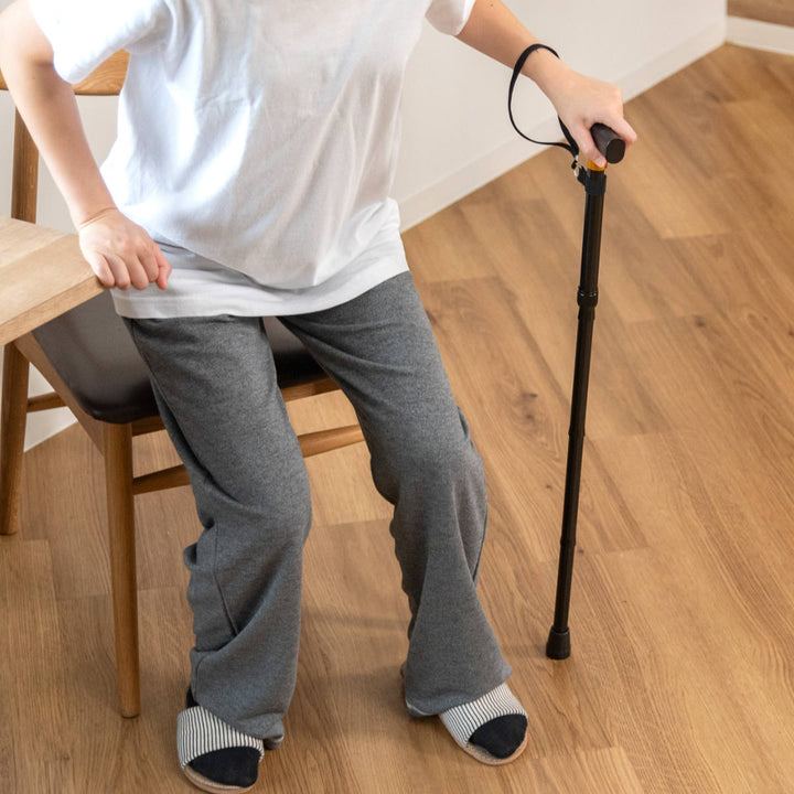 杖折りたたみエコノミーステッキ折りたたみ杖アルミ製