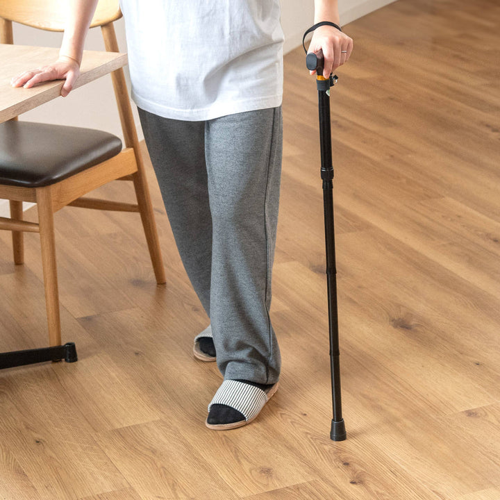 杖折りたたみエコノミーステッキ折りたたみ杖アルミ製