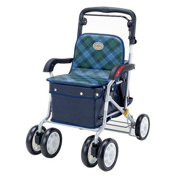 シルバーカーボックスタイプノーブル座面付き折りたたみ