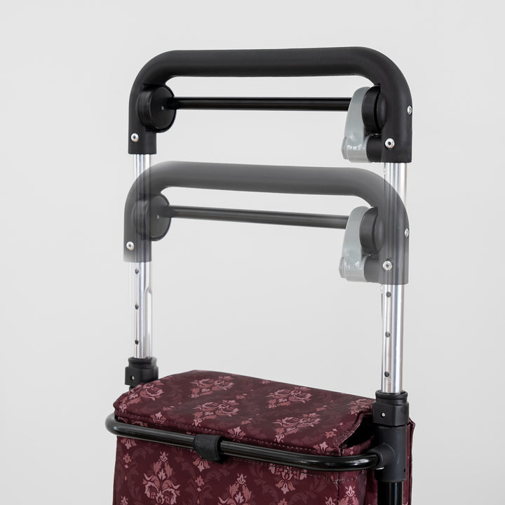 横押しカートショッピングカートサポキャリー4輪カート