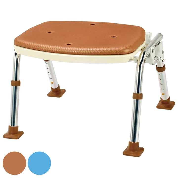 シャワーチェア折りたたみシャワーベンチ背無タイプ