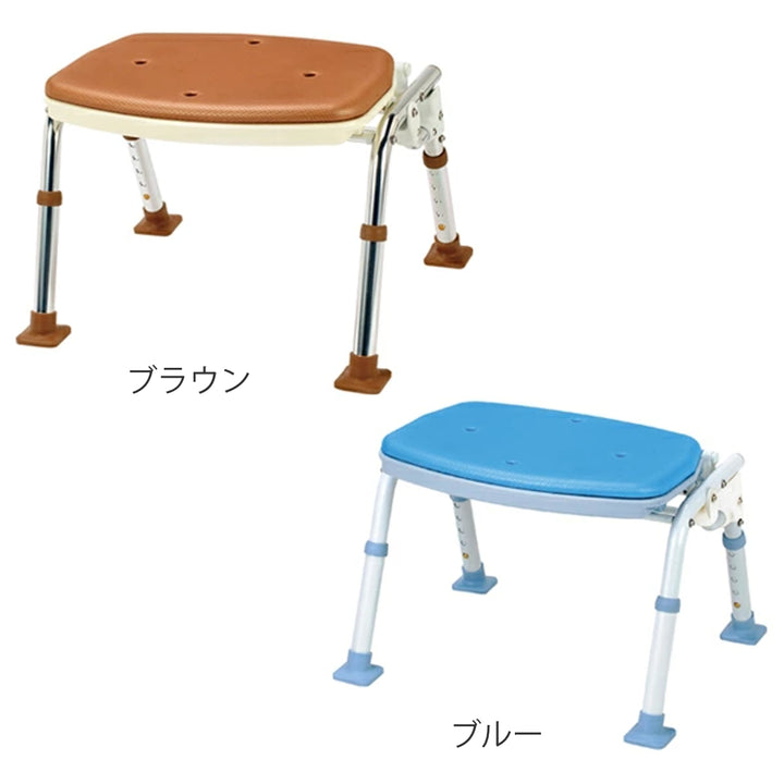 シャワーチェア折りたたみシャワーベンチ背無タイプ