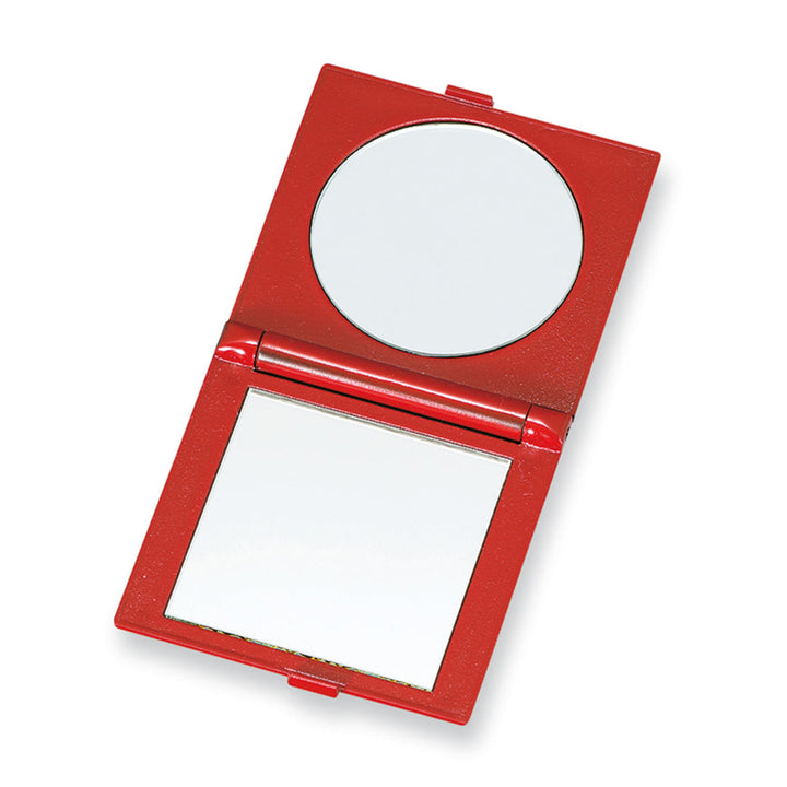 コンパクトミラー角コンパクトミラー箔工芸山中塗和風