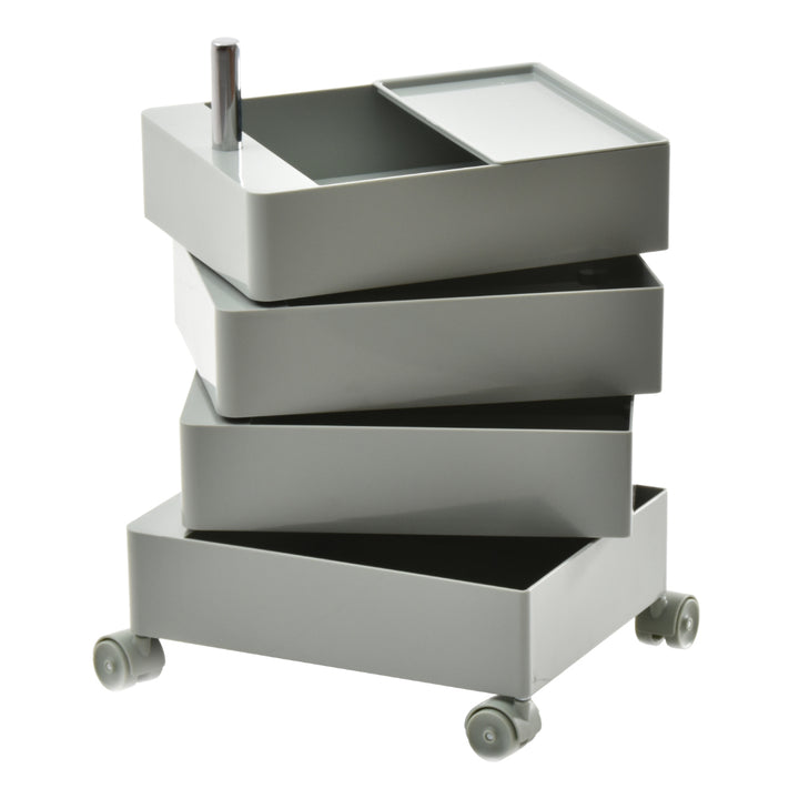 収納ワゴン4段360度回転キャスター付き