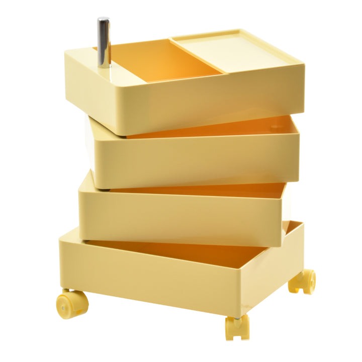 収納ワゴン4段360度回転キャスター付き