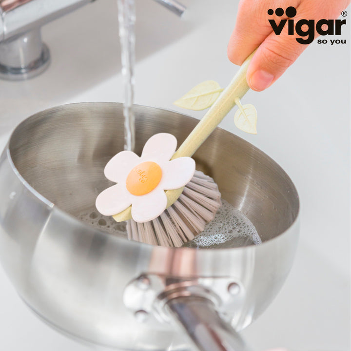 食器洗いVigarフローガニックディッシュブラシ