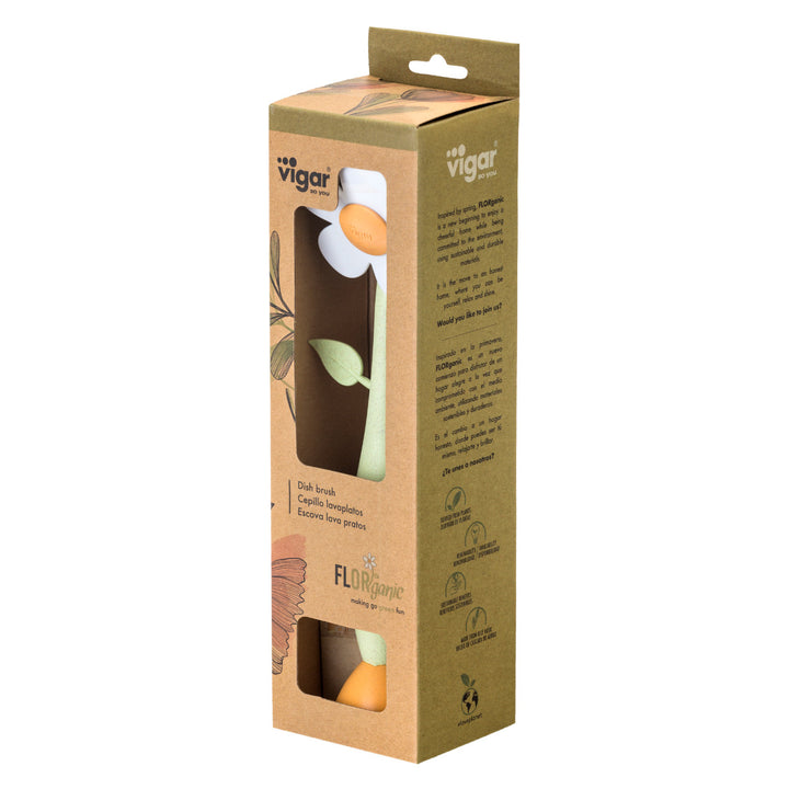 食器洗いVigarフローガニックディッシュブラシ