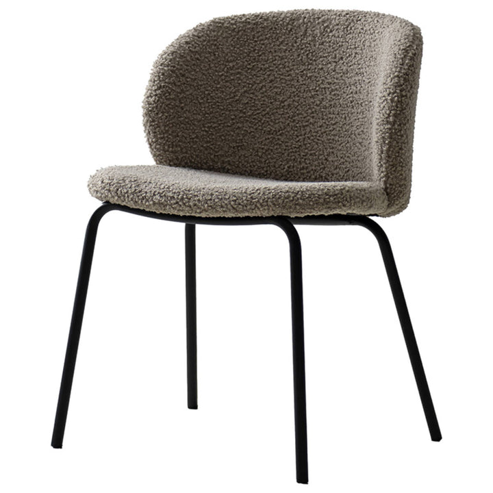 ダイニングチェア座面高46cmKerinブークレ生地SignatureStudio