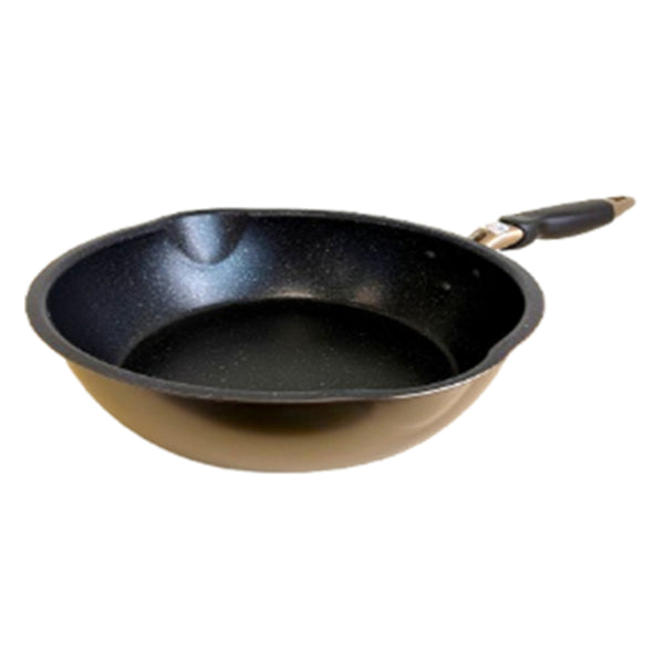 フライパン30cm深型IH対応スゴ深ダイヤモンドマーブルフライパン