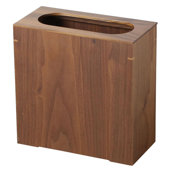 ゴミ箱スリムウォールナット日本製アルダー客室