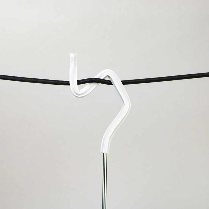 タオルハンガー折りたたみ式物干しバネ付きクリップ20枚掛け