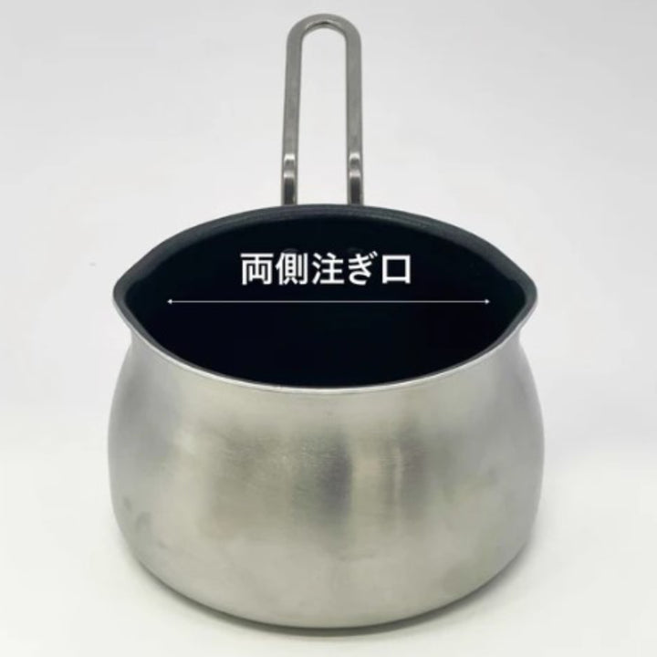 ミルクパン13cmIH対応copan二層鋼ミルクパンメモリ付き