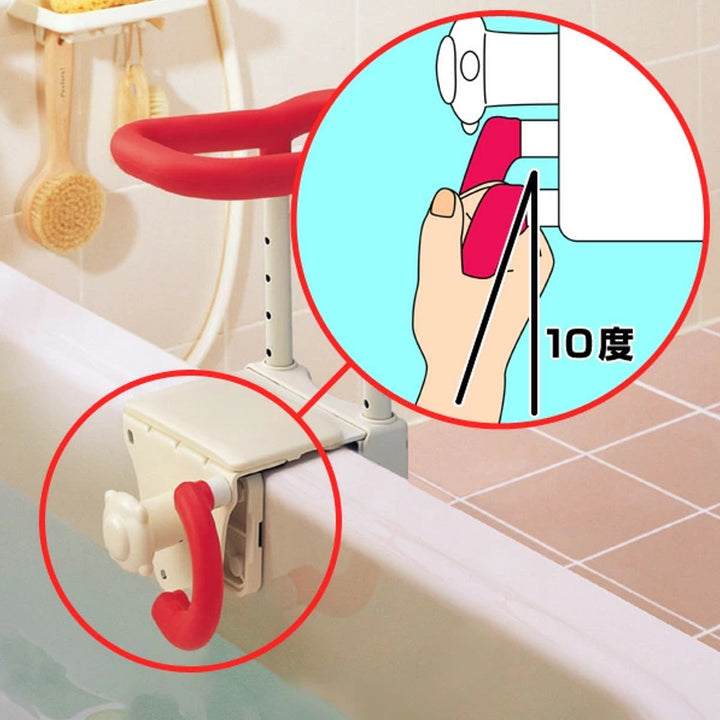 手すり浴室用伸縮式安寿介護用品