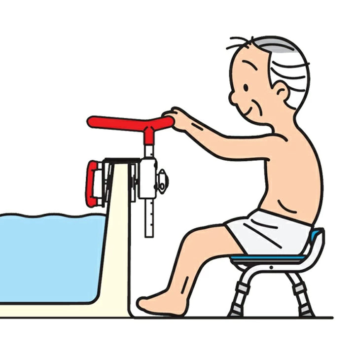 手すり浴室用伸縮式安寿介護用品