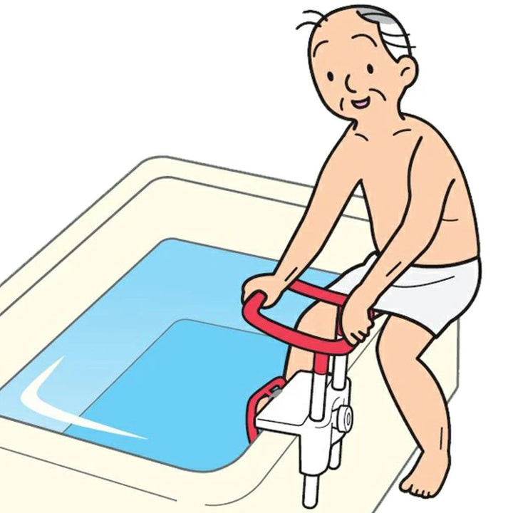 手すり浴室用伸縮式安寿介護用品