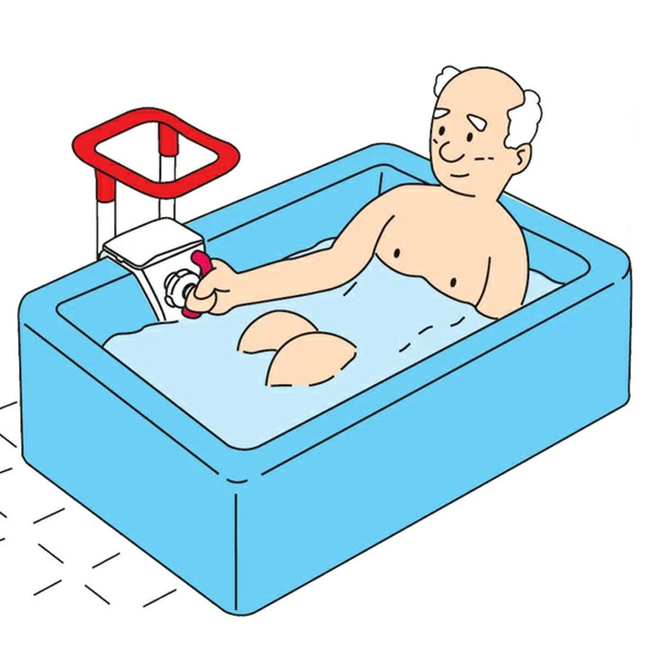 手すり浴室用伸縮式安寿介護用品