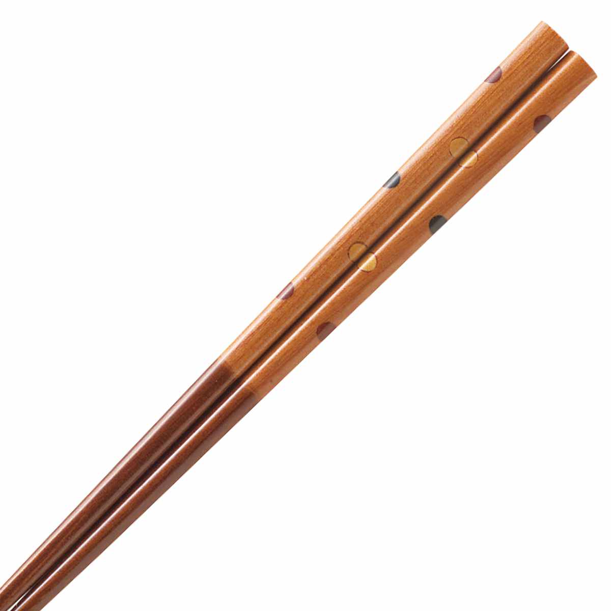 箸 20.5cm 23cm 水玉 市松 組木箸 木製 – ハウジー