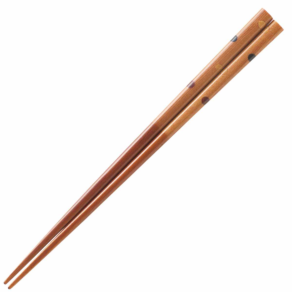 箸 20.5cm 23cm 水玉 市松 組木箸 木製 – ハウジー
