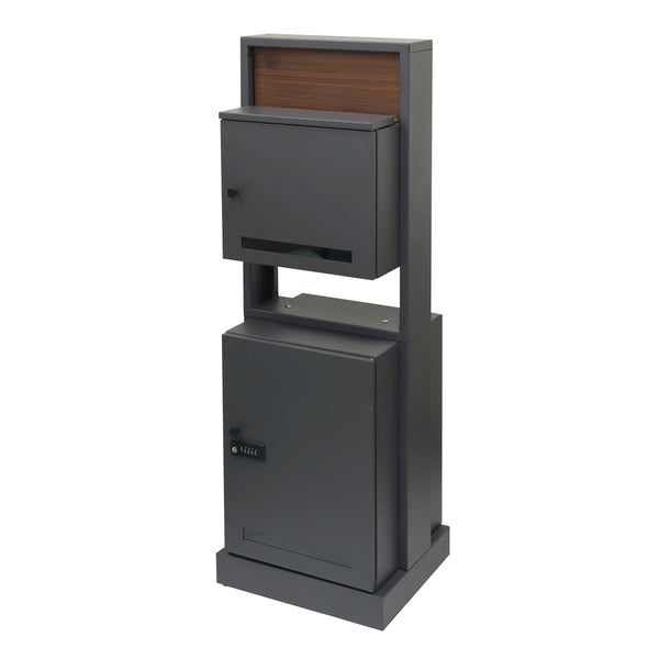 宅配ボックス郵便ポスト門柱型宅配ボックス付ポストMiloミロ