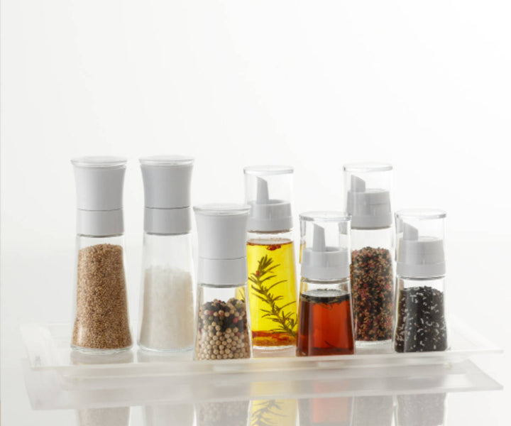 調味料入れガラススタビアリュクス塩コショウ入れ