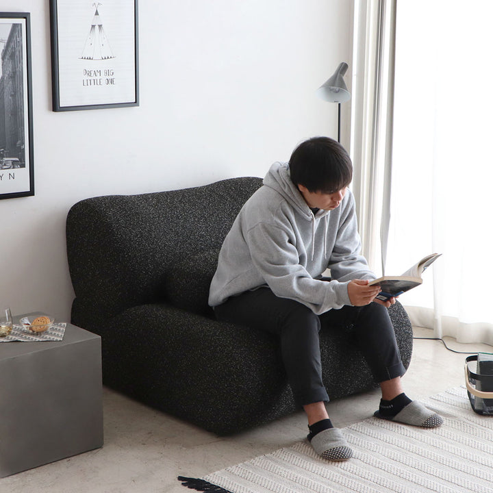 ソファ幅96cm1.5人掛けクッション付き1人掛け2人掛け