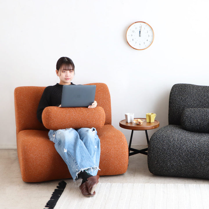 ソファ幅96cm1.5人掛けクッション付き1人掛け2人掛け