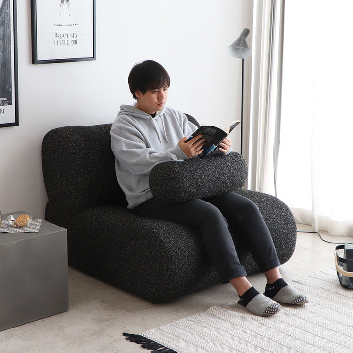 ソファ幅96cm1.5人掛けクッション付き1人掛け2人掛け