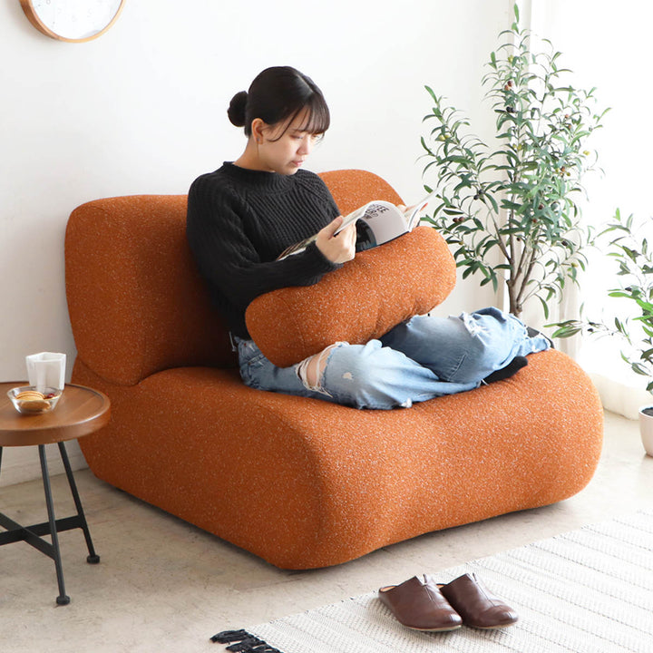 ソファ幅96cm1.5人掛けクッション付き1人掛け2人掛け