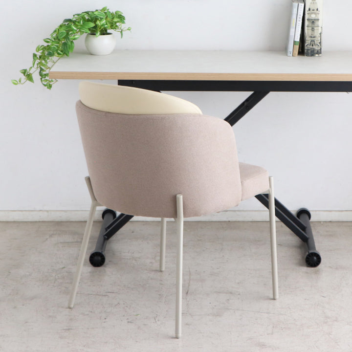 ダイニングチェア座面高48cm韓国風くすみカラーツキミ