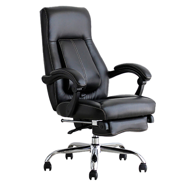 オフィスチェア座面高47～53cm昇降式リクライニング機能付きフットレスト付きゲーミングチェア